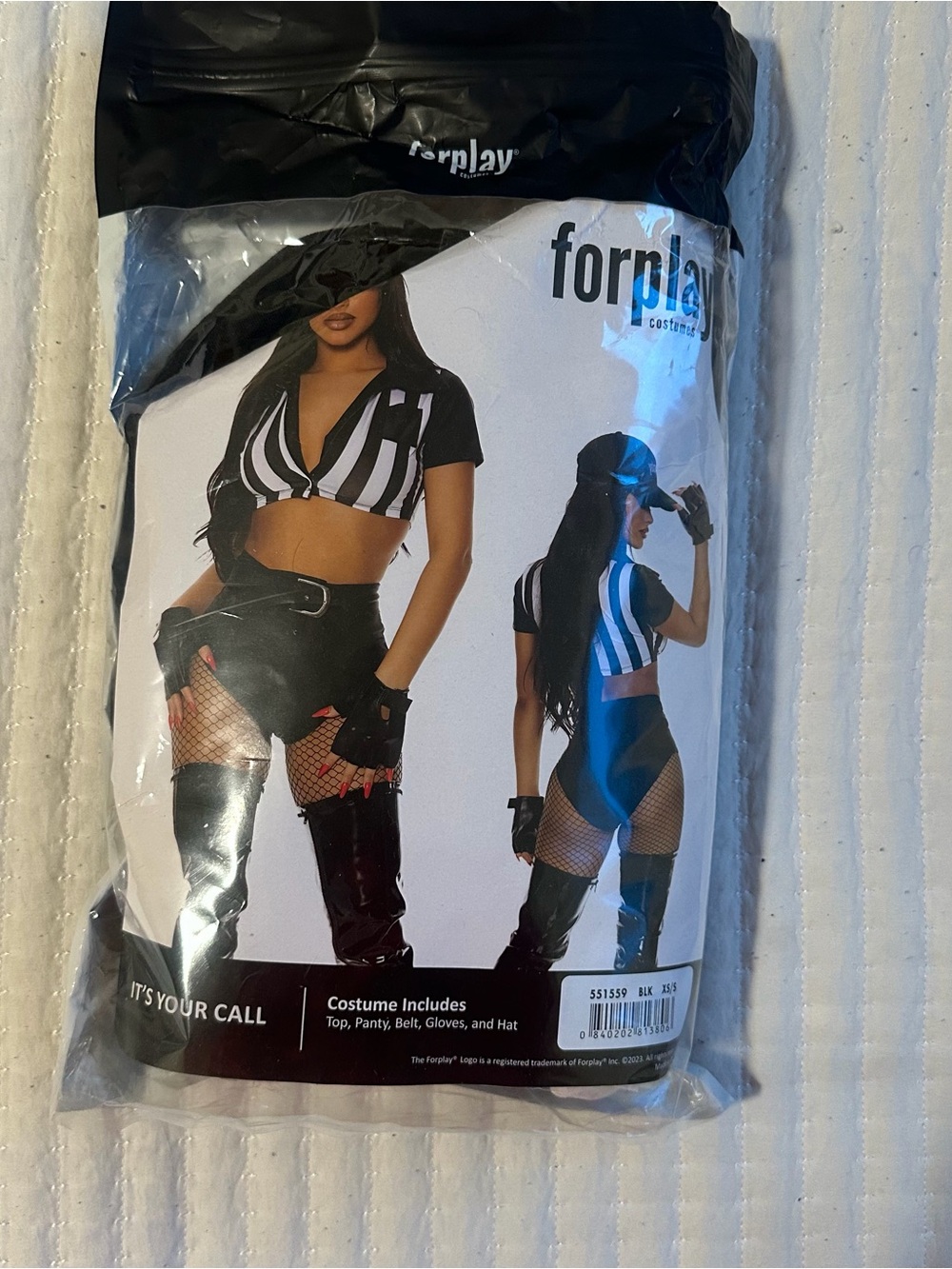 sexy referee halloween costume